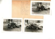 group of children around Volkswagon bug